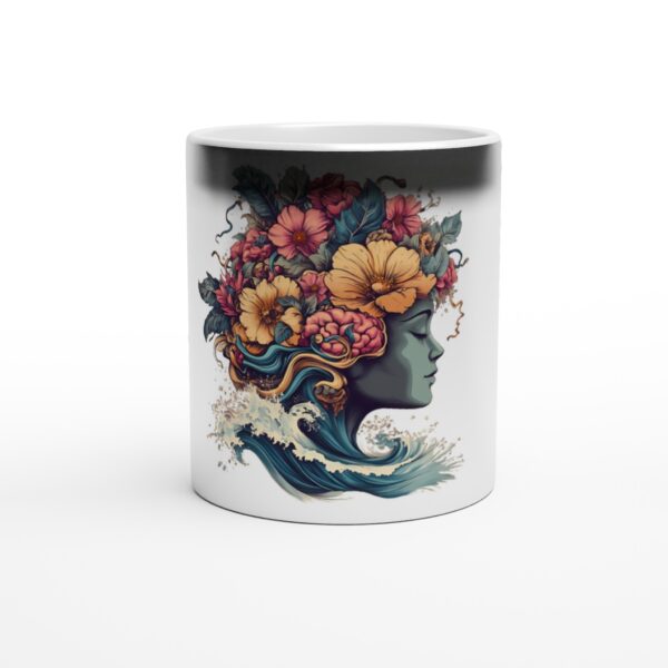 Blooming Mind: Growth & Peace Magic 11oz Ceramic Mug | N-96 Brand