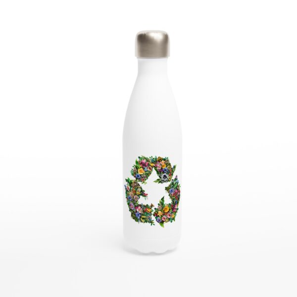 Recycle Bloom 17oz Stainless Steel Water Bottle | N-96 Brand