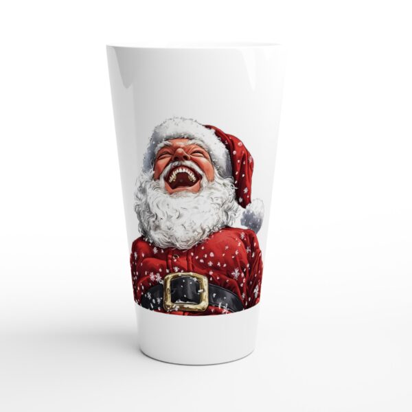 Ho Ho Ho, Let It Snow Latte 17oz Ceramic Mug | N-96 Brand
