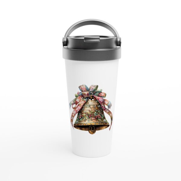 Jingle All the Way 15oz Stainless Steel Travel Mug | N-96 Brand
